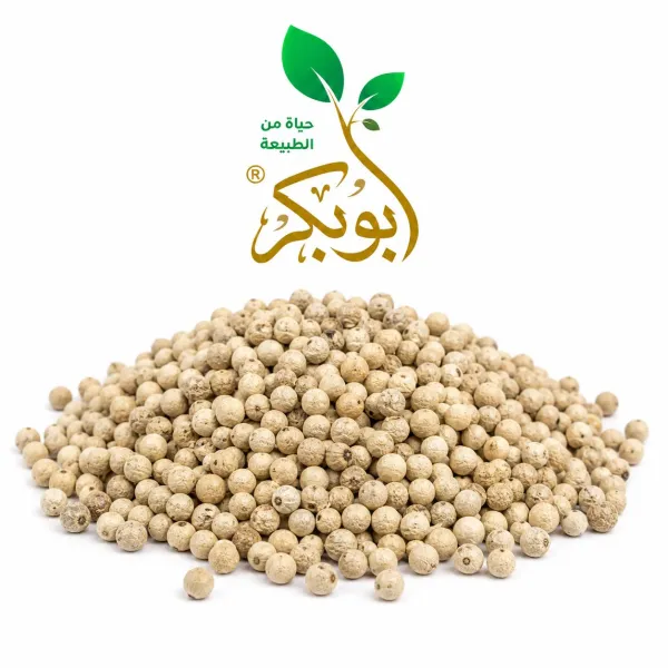 فلفل ابيض حصى